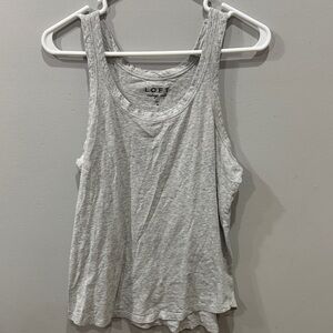 LOFT Light Gray Women's Tank Top